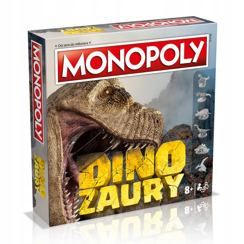 Spoločenská hra MONOPOLY Dinosaury Víťazné ťahy